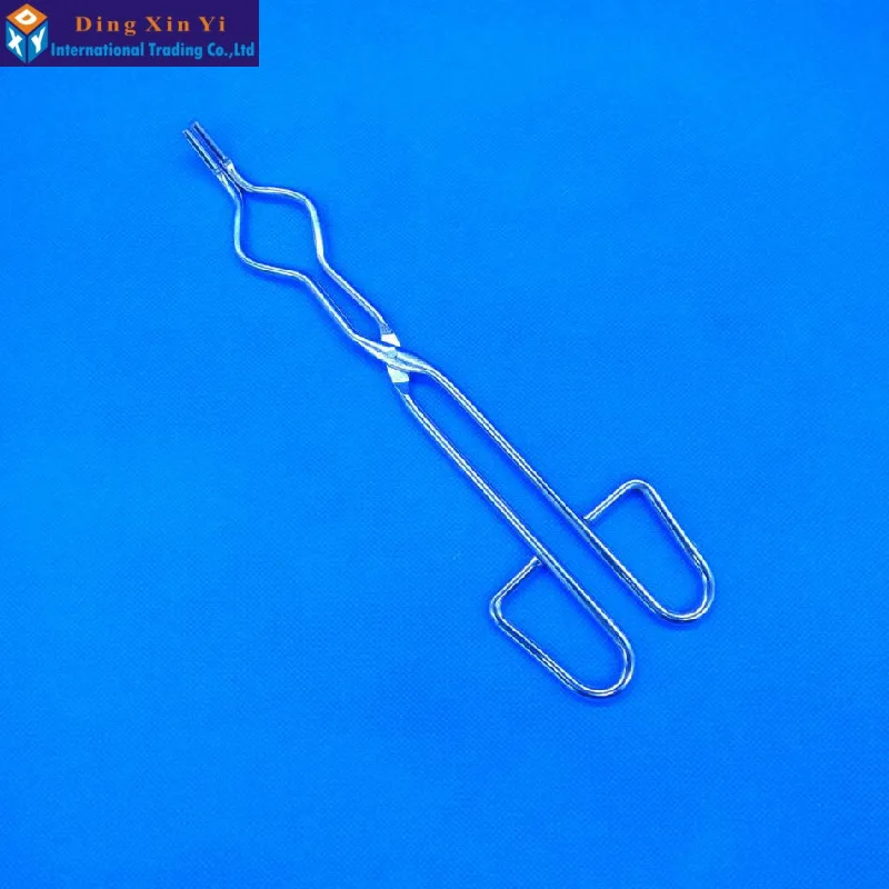 25CM Crucible tongs chromium plating process The laboratory with the crucible tongs