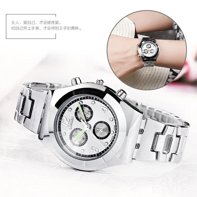 Fashion Longbo 8399 Luxury Waterproof Women Ladies Quartz Clocks Ladies Wristwatches Relogio Feminino Montre Femme Reloj Mujer