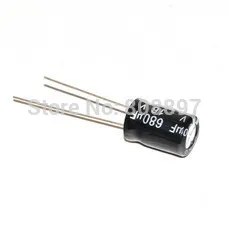 

500pcs 100% New 680UF 16V 8X16 LOW ESR Aluminum Electrolytic Capacitor