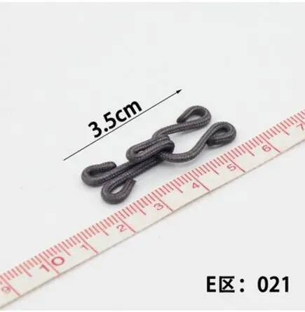 35mm Black White Fabric Covered Hook And Eye Bra Fasteners Sew On Fur Coat coat hook fasteners