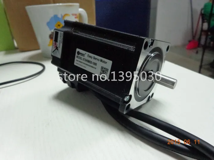 1Set Professional 300W Closed Loop 3-phase Hybrid Servo Drive Kit HBS57 Drive + 573M20-1000 Motor