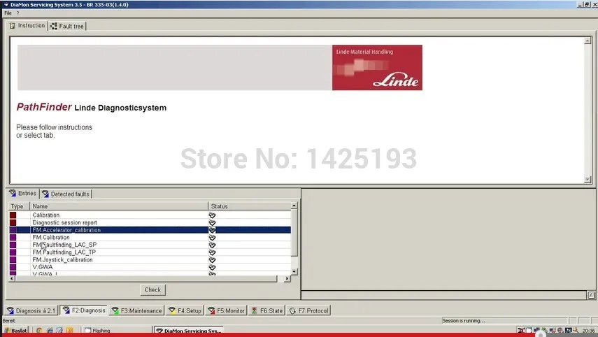 Linde PathFinder  Developer Mode Tool