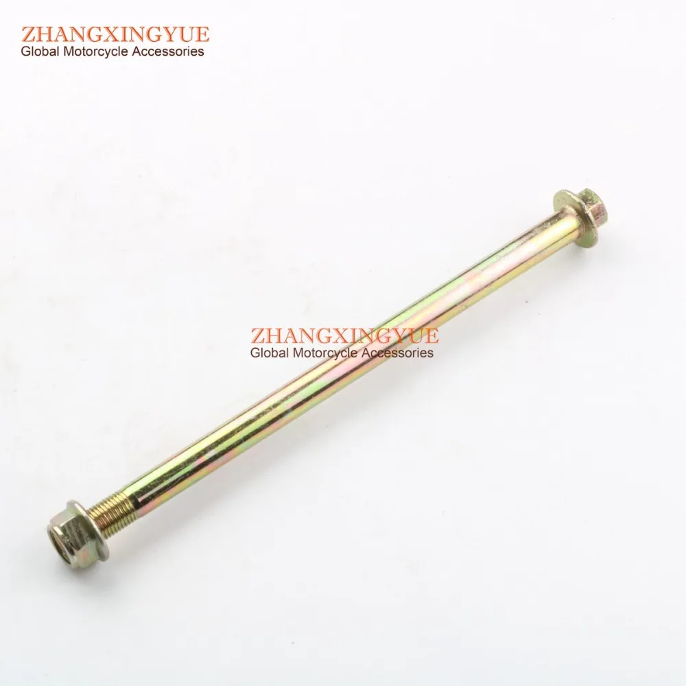 The front axle is & nut for Yamaha YB125 YBR125 YBR125C 5VL-1818-00 12*211mm