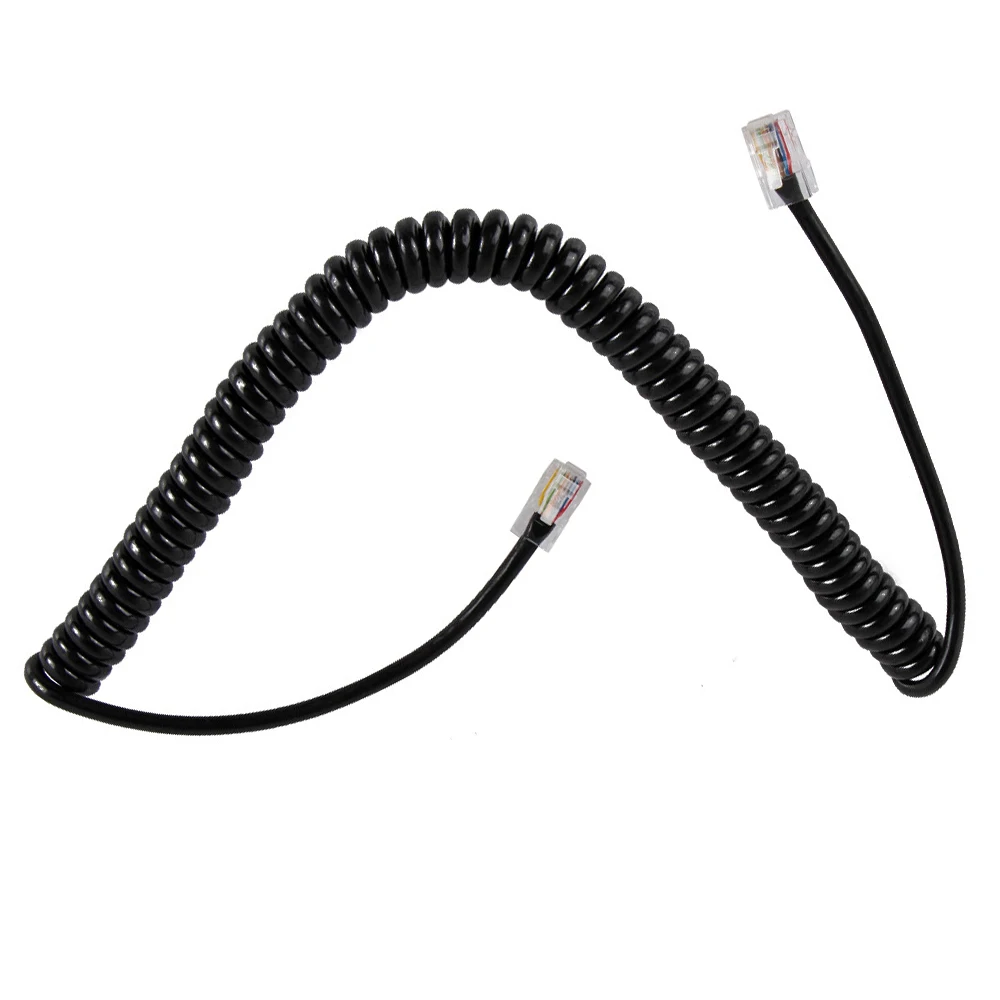 8pin Microphone Cable Cord for Icom Mobile Radio Speaker Mic HM-98 HM-133 HM-133v HM-133s DTMF for IC-2200H IC-2800H/V8000