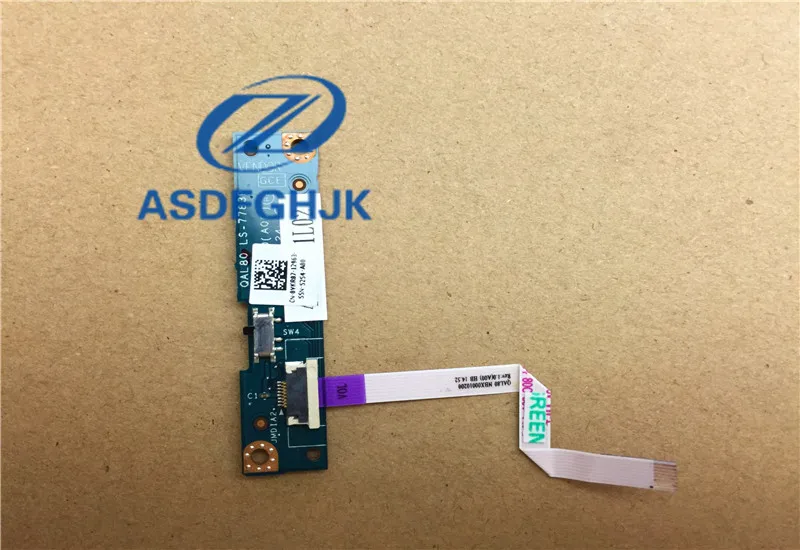 

Wholesale Original For Dell Latitude E6430 Volume Button Wireless Switch Board QAL80 LS-7783P 0VKR87 VKR87