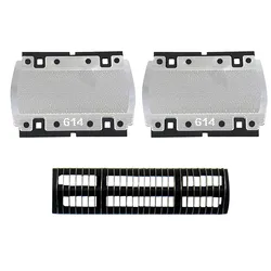 Shaver Razor 614 foil+Cutter For BRAUN PocketGo 375 370, 355 350 P10 5614 5615