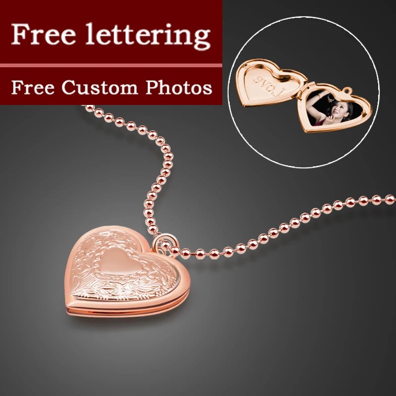 Making Photo Pendant Necklaces 100% 925 Sterling Silver Charm Beads Collar Chain Sweater Jewelry for Women Chain Chokers Gift