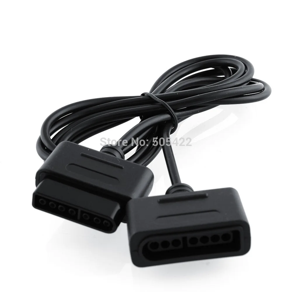 wholesale 1.8m Extension Cable Cord for Super Nintendo SNES 16 Bit Games Controller 300pcs/lot