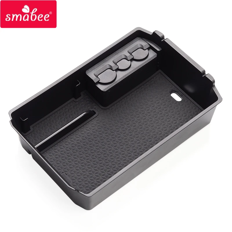 Smabee Car Central Armrest Box for MITSUBISHI ECLIPSE CROSS 2018 2019 Coin Storage Tray Stowing Tidying Interior Accessories