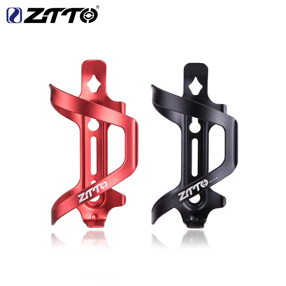 ZTTO Ultralight Aluminum Alloy High Strength Bottle Cage Water Holder MTB Mountain Road Bike Cycling Bicycle Accessories W216