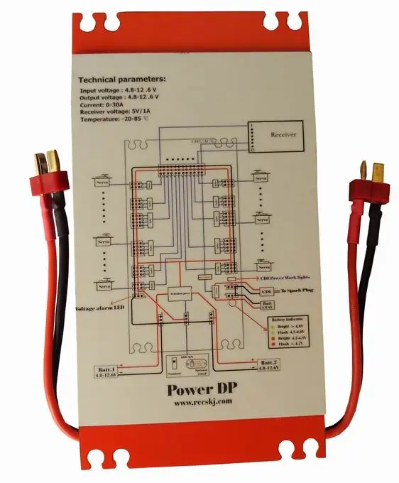 Power DP Servo Section Board Power Box for Gas Plane