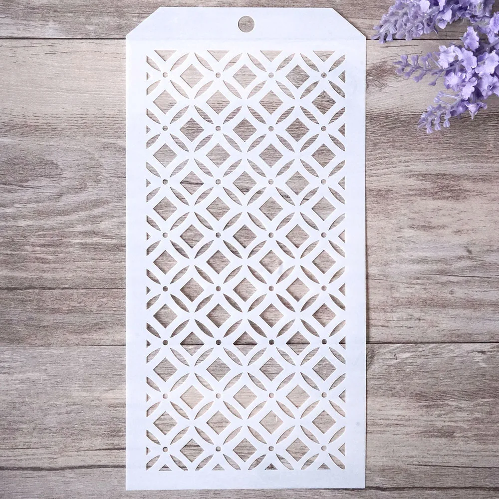 12*24 cm DIY Craft Seamless Stencil for Painting Scrapbooking Stamping Stamps Album Decorative Embossing Paper Cards