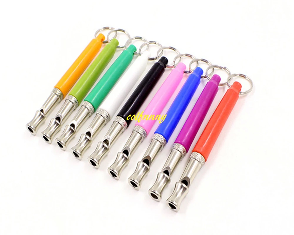 

100pcs/lot Fast Shipping Ultrasonic Flute Dog Whistle Pet Puppy Dog Training UltraSonic Supersonic Obedience Sound Whistle