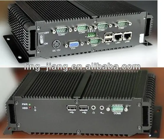 

Support 1xVGA + LVDS Embedded PC With 32G SSD LBOX-2550