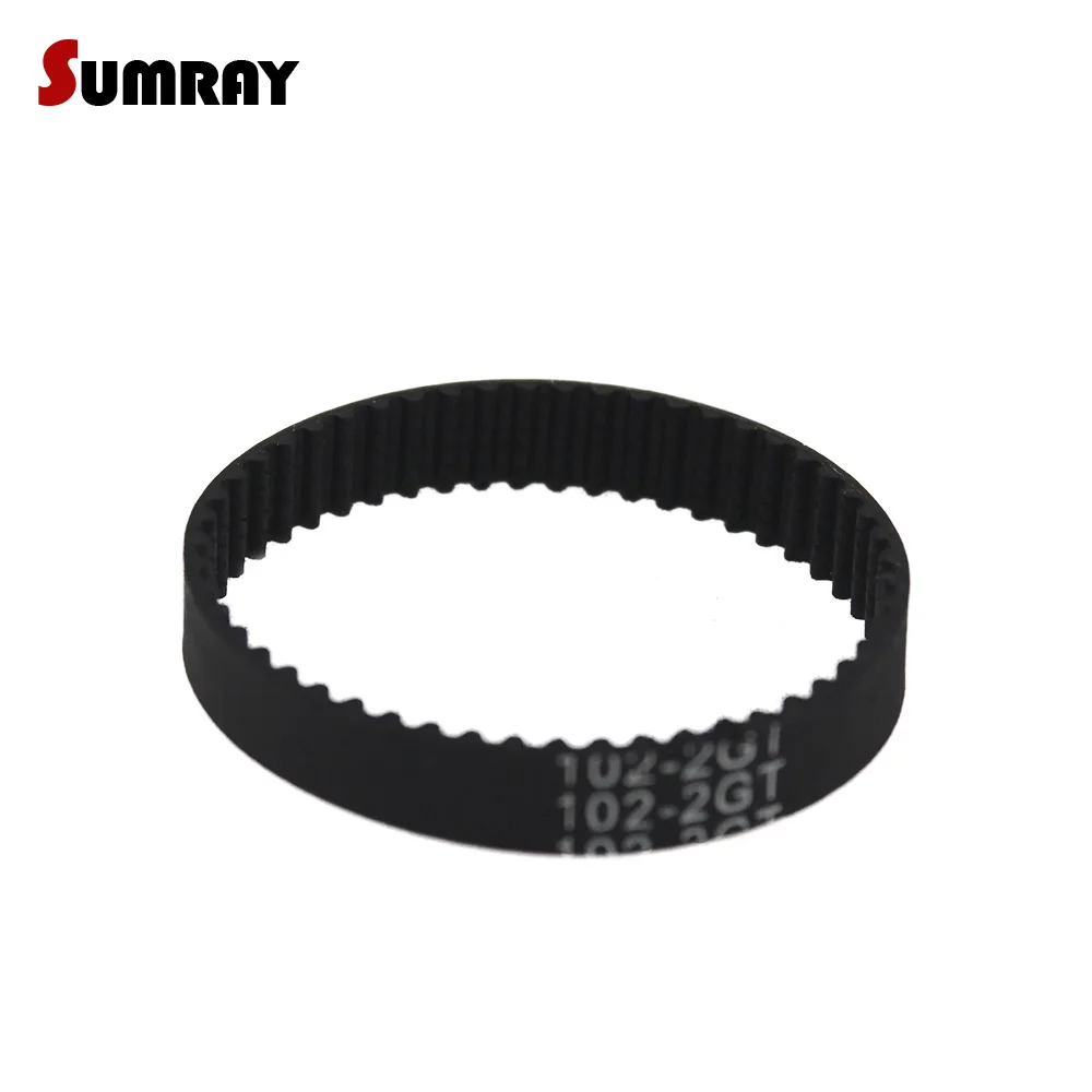 2GT Synchronous Belt GT2-98/102/110/112/120/122/124/126/128/130/132mm Pitch Length 6/10mm Width Timing Belt for Laser Machine