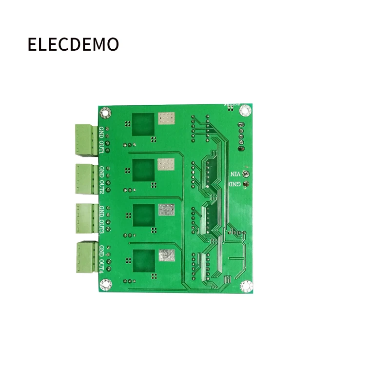 Moduł zasilania wielokanałowe przełączanie czterech cyfrowych wyświetlaczy moduł LM2596 DC-DC regulowany moduł zasilania buck