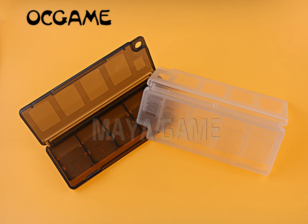 2pcs 10 in 1 HEPD Material Storage Box for Switch Memory Card Box Game Card Case