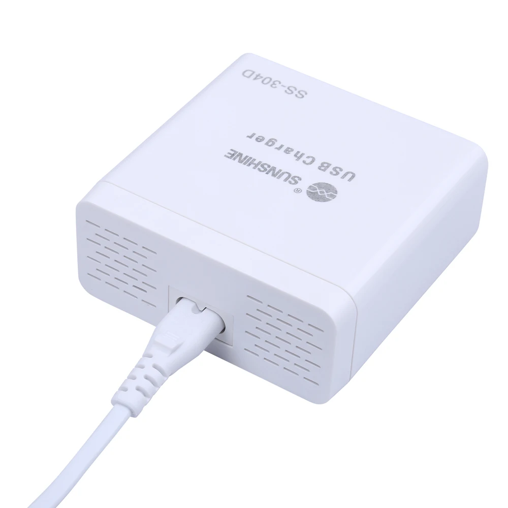 شاحن USB سريع 6 منافذ لأجهزة iPhone و iPad و Samsung ، أدوات إصلاح الهاتف الخلوي ، 100 فولت-240 فولت