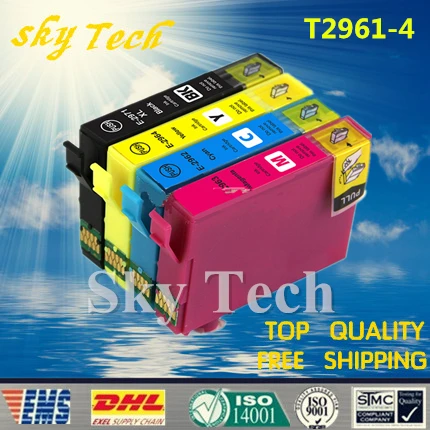 

T296 Compatible Ink cartridges Suit for T2961 T2962 T2963 T2964 , Suit for Epson XP-241 / XP-231 / XP-431 / XP-441 .