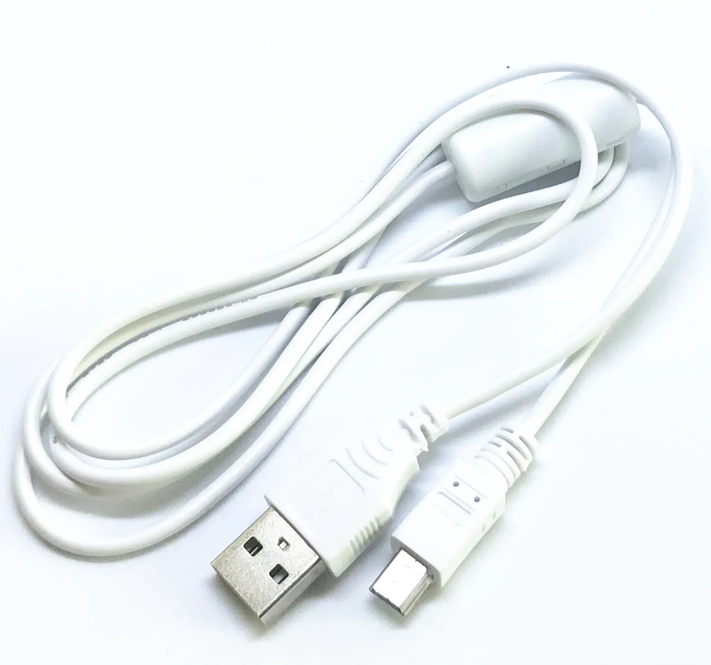  Black & White USB Data Sync Cable for FUJIFILM FinePix HS30EXR