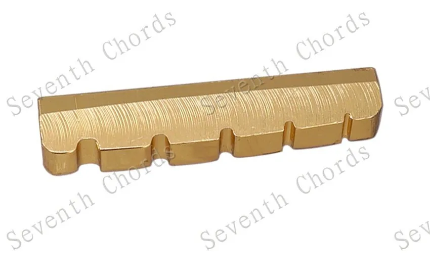 2Pcs 45X6X8,8-8mm Messing Mutter Für 5 String Elektrische Bass Gitarre Teile Musical instrument Zubehör – Detail 5