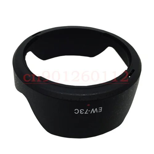 2PCS EW-73C Bayonet Mount Lens Hood Suit For Canon EF-S 10-18mmf/4.5-5.6 IS STM Lens