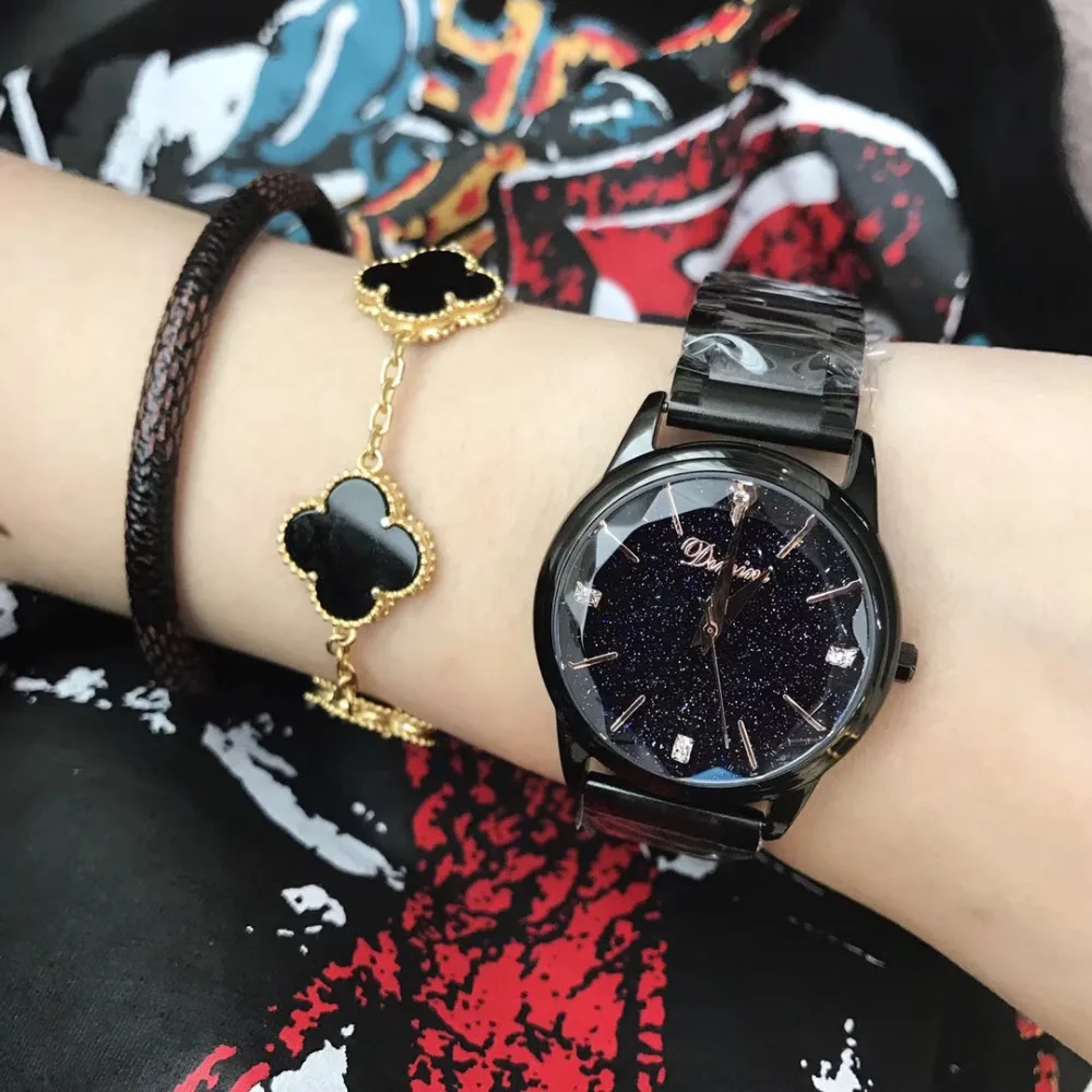 

Brand Fashion Women Full Steel Watches Multi Faceted Crystal Wrist watch Quartz Vogue Girls Simple Bracelet Watch Montre femme