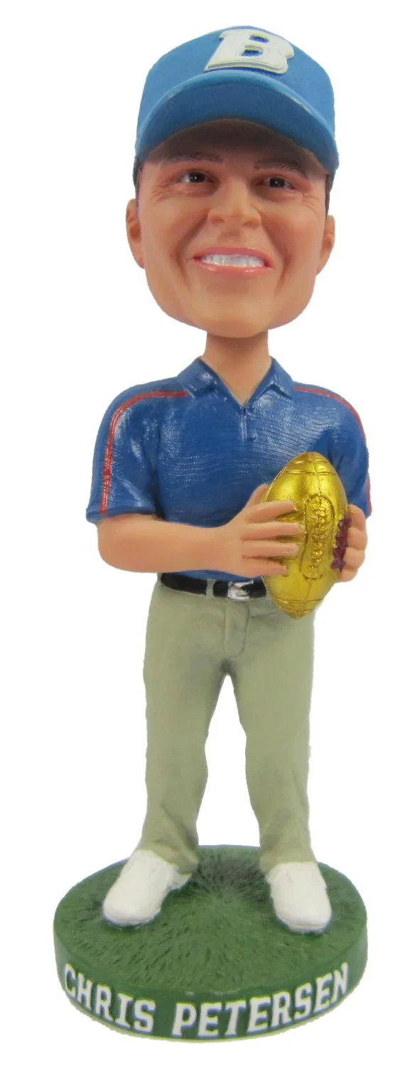 

Personalized bobblehead doll birthday gift fixed polyresin body + polyresin head S25
