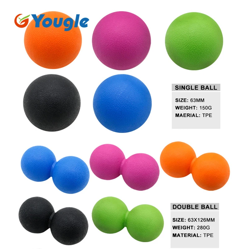 

YOUGLE Fitness Massage Ball Therapy Trigger Full Body Exercise Sports Yoga Balls Relax Relieve Fatigue Tools