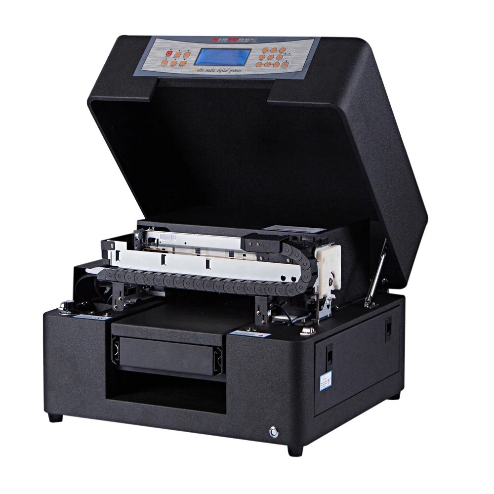 Factory Outlet Airwren AR-LED Mini6 Printing Machine A4 Size Decorative Wood LED UV Flatbed Printer