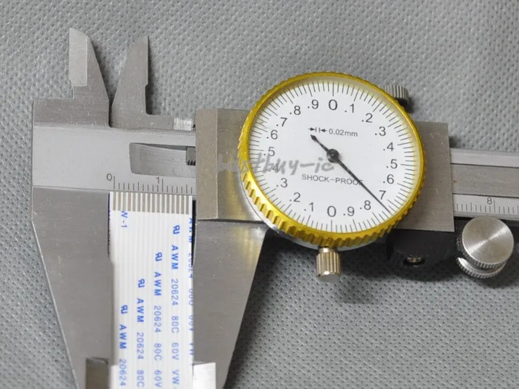 1.0mm Spacing +150mm Length +16Pin B / Reverse line Soft wire FFC Flexible Flat Cable.16P*1.0B*150MM