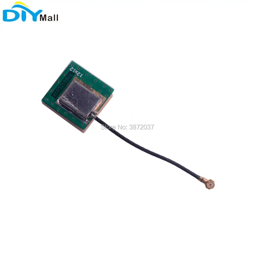 10pcs/lot 12X12X4.5mm GPS Active Antenna IPX Connector
