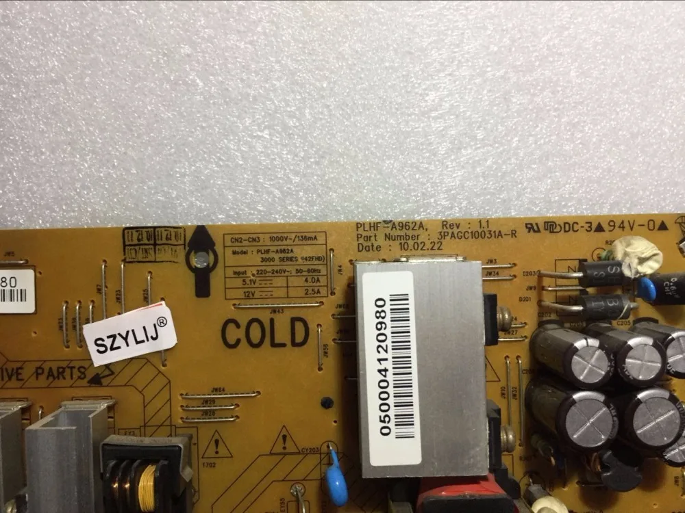 SZYLIJ Ban Đầu 42PFL3605/93 Điện Đa PLHF-A962A 3PAGC10031A-R Điểm