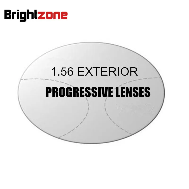 

1.56 Exterior Progressive multi-focus HC CR-39 aptitude lenses prescription lens for middle-old year people see near and far