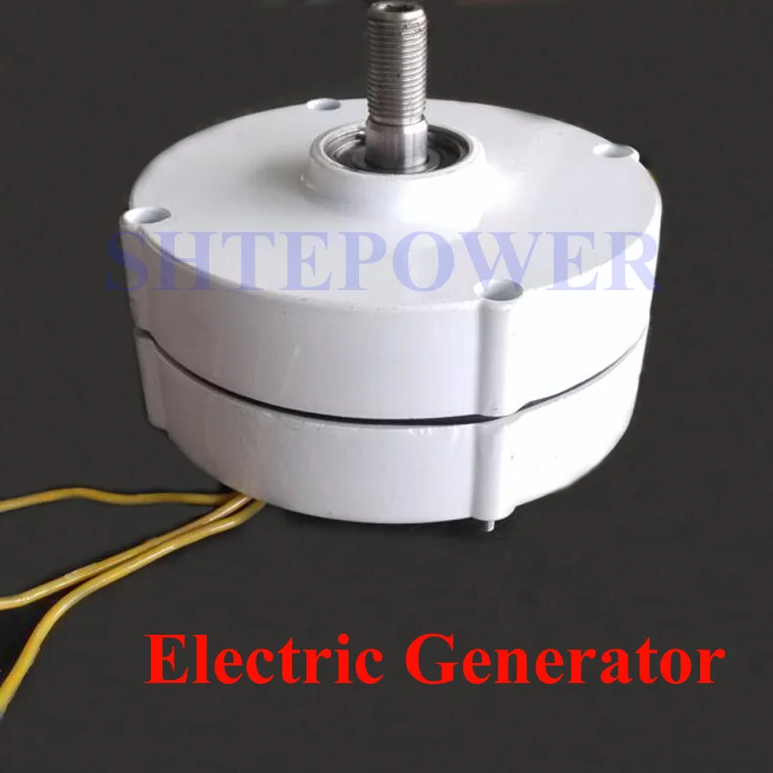 100W/200W Permanent magent generator 12V 24V options,Low start up speed generator with holder