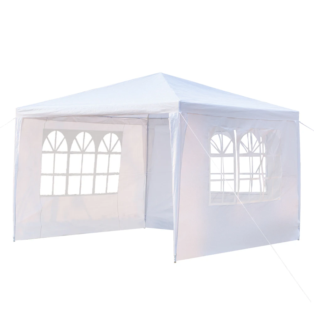 

3 x 3m Waterproof Tent with Spiral Tubes White