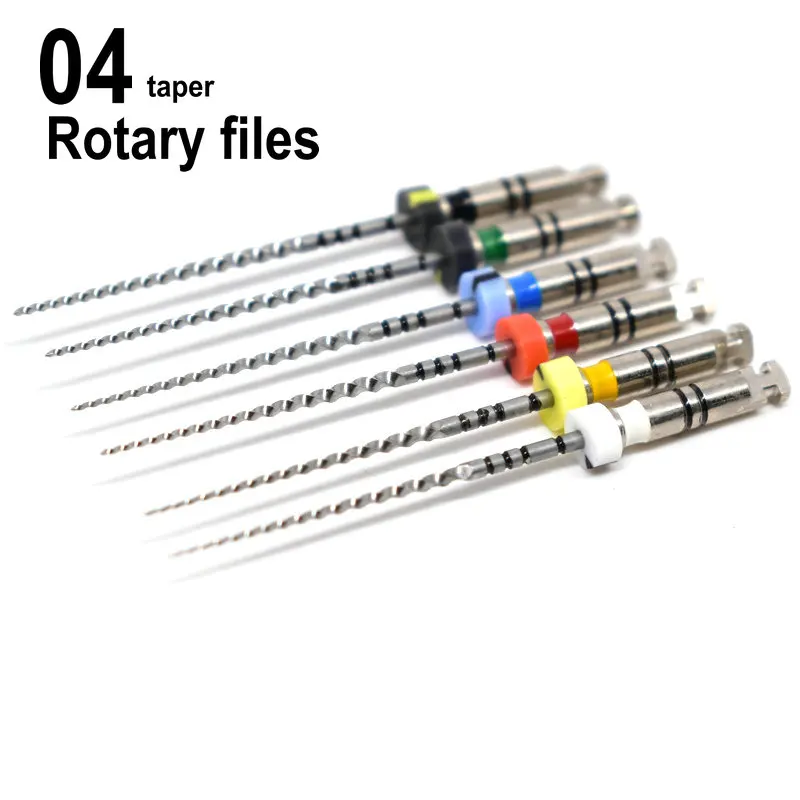 

Dental 04 Taper Rotary Niti Endodontic Files Engine K Files 0.04 Use For Root Canal Treatment Dentistry