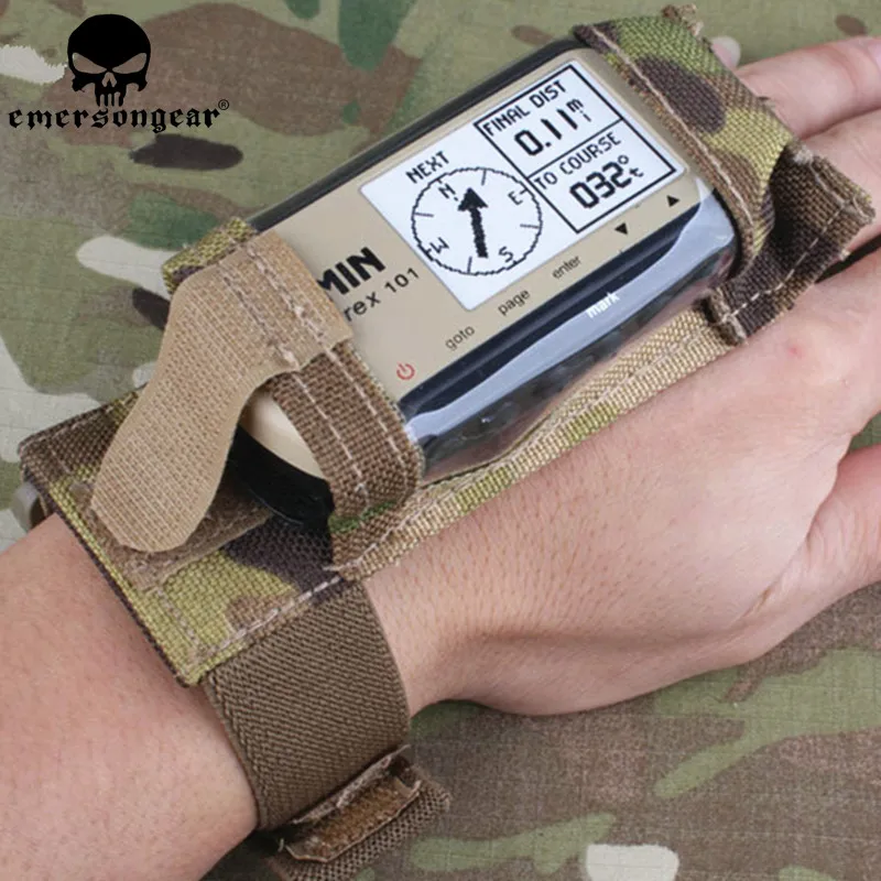 إيمرسون التكتيكية البحرية ختم LBT-2626B نمط مع معصمه GPS الحقيبة EmersonGear استغاثة ماركر ل البسيطة Geko 401 / Foretrex 101
