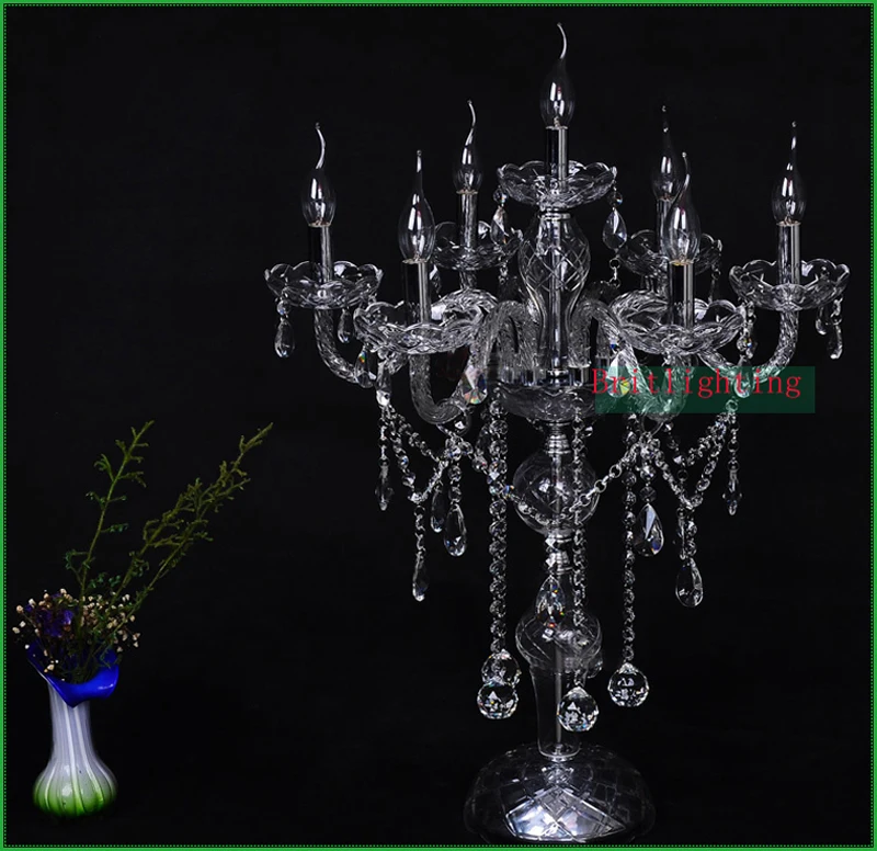 Crystal Light Bedside Table Lamps LED Table Light Study Room Table Lamps For Bedroom led Candle Table Light For Living Room lamp