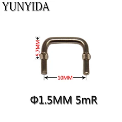 01-10  20PCS Manganese copper resistance 1.5mm   sampling resistor 0.005R 5mR sampling manganin resistance