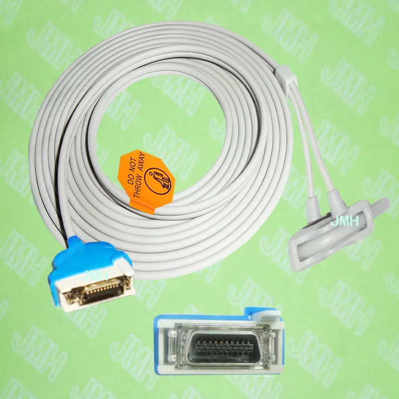 Compatible with 20 PIN Nihon Konhden OPV-1500/OPV-3100 Oximeter monitor the Neonate silicone wrap spo2 sensor.