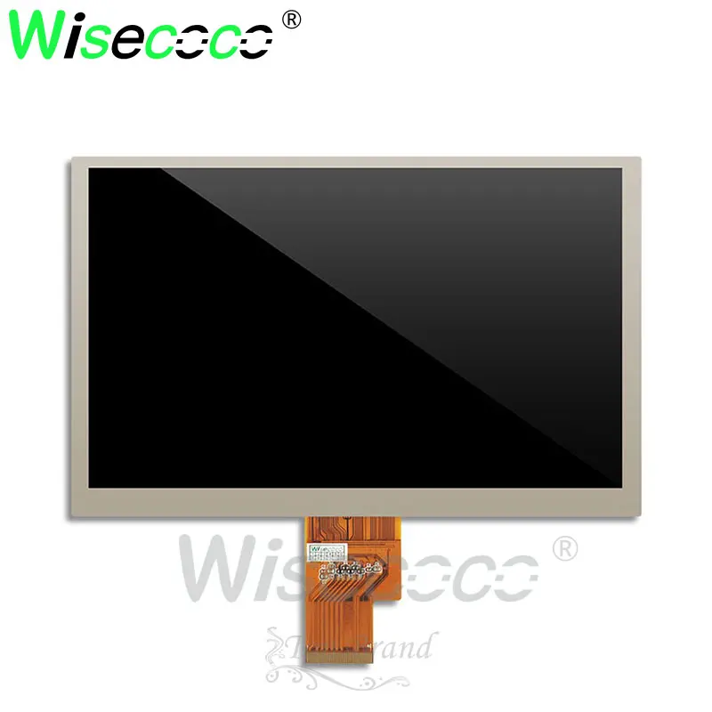 wisecoco 7 Inche 1024*600 IPS Screen Display LCD TFT Monitor EJ070NA-01J with Driver Control Board 2AV  VGA for Raspberry Pi