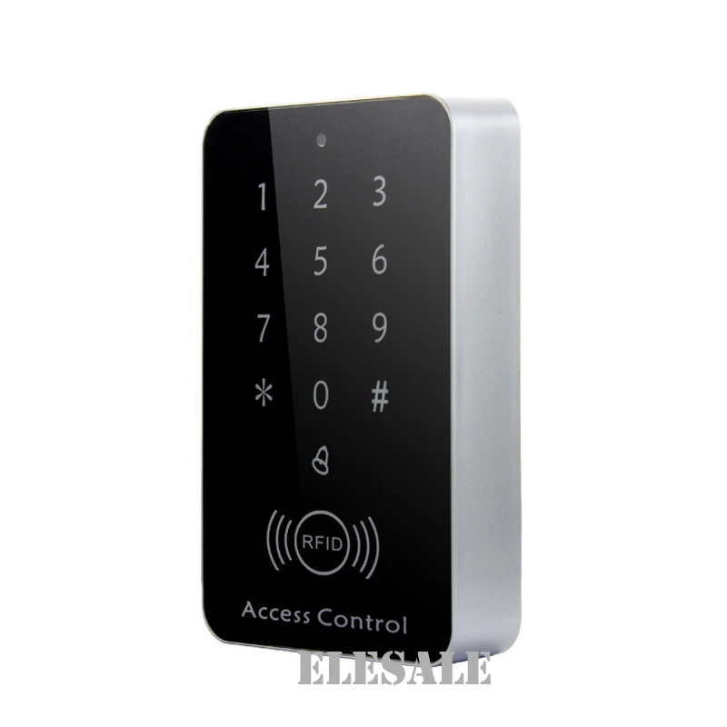 New RFID Proximity Entry Door Lock Access Control Door Opener System Keypad Password Keyfobs Unlock + 10 RFID Tags Wholesale