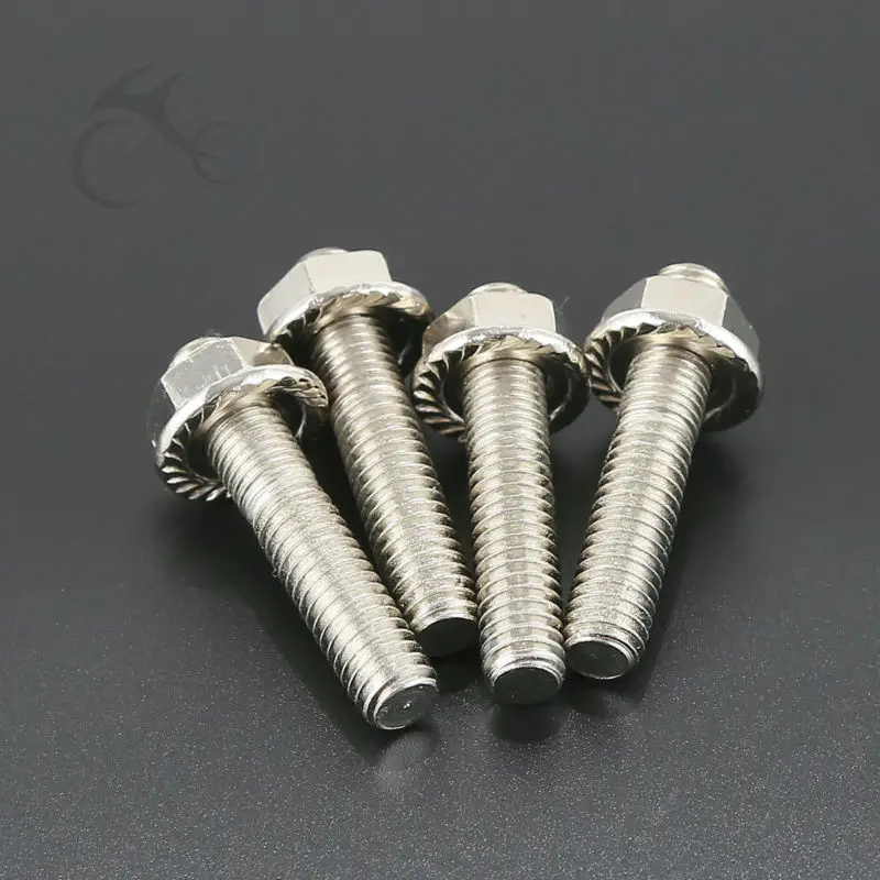 Exhaust Port Studs Nut Fit For Harley Touring Electra Road Street Glide Sportster 1200 883 Dyna Bob Low Rider