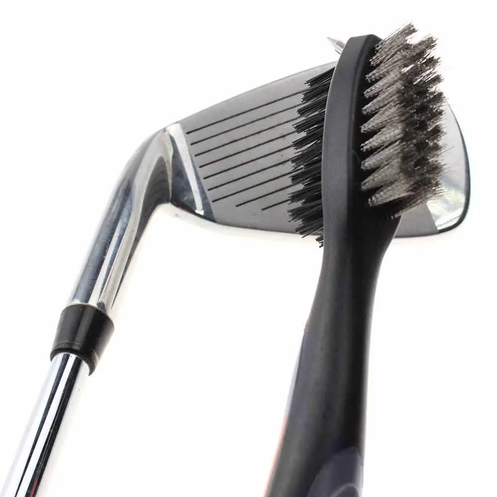 

Golf Cleaning Tool Kit Golf club Brush Ball Cleaner Clubs Wedge Groove Sharpener Golf Accessories 1 Brush & 1 Sharpener