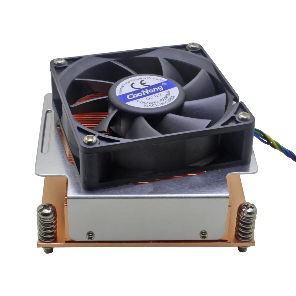 2U server CPU COOLER copper heatsink cooling fan for intel Xeon LGA 2011 2066 Industrial Personal Computer Active cooling