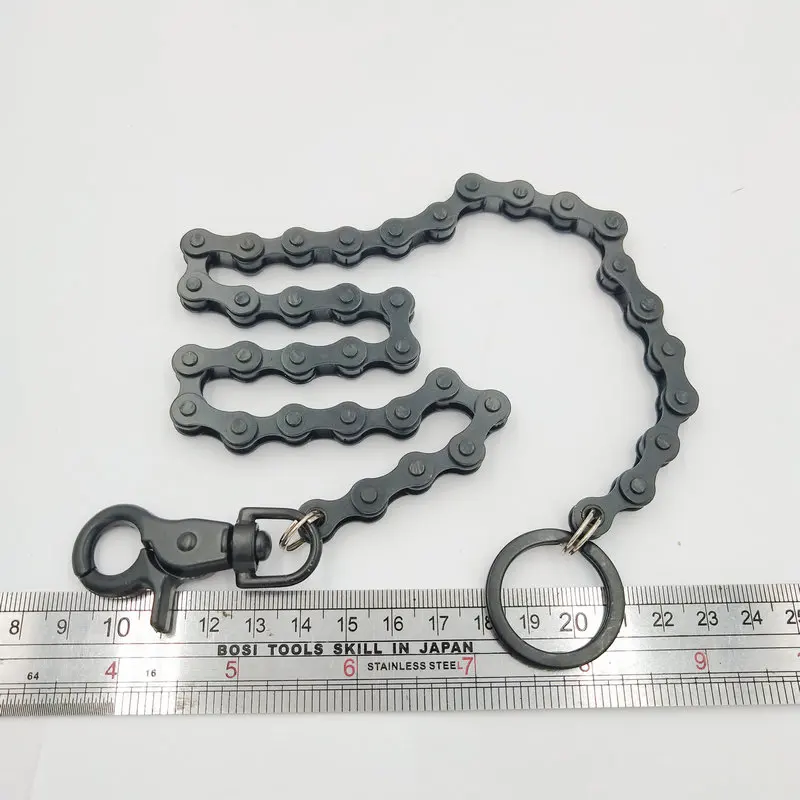 Pants chain Punk Men Wallet Belt Chain Bicycle chain Metal Trousers Chain For Jeans Pants Fashion Jewelry For Men Women
