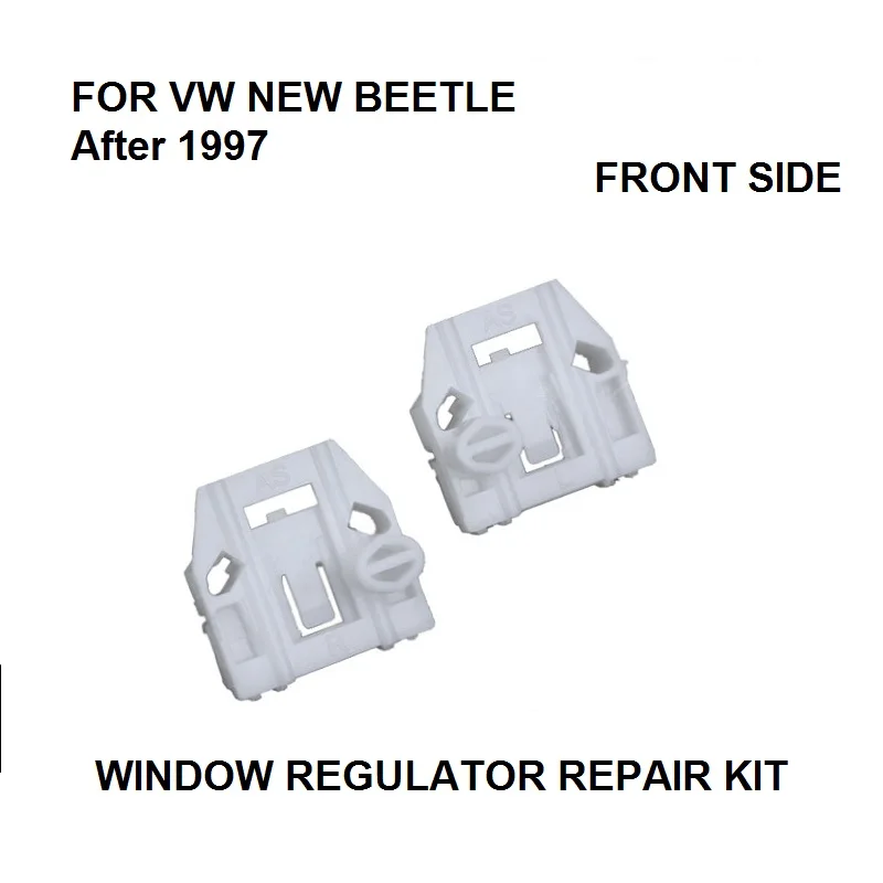 WINDOW REGULATOR CLIPS PARTS FOR VW NEW BEETLE WINDOW REGULATOR REPAIR KIT FRONT-LEFT NEW 1997-