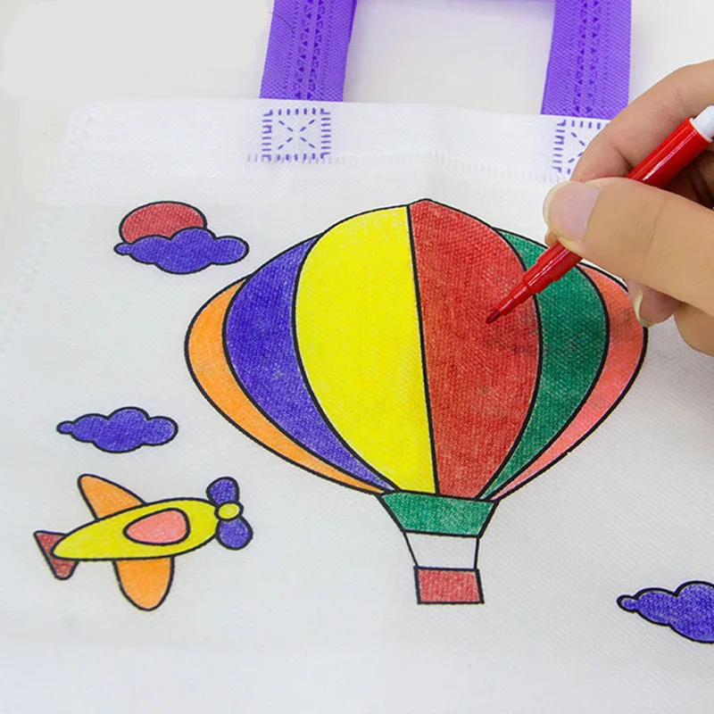 Bolsa de Color para manualidades de dibujo para niños, juguete educativo de aprendizaje con bolígrafo de agua, regalo para niños y niñas, 1 unidad, B0917