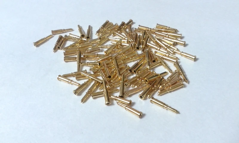 200PCS BNC Male pin for BNC RG6 Coax Coaxial adapter connector